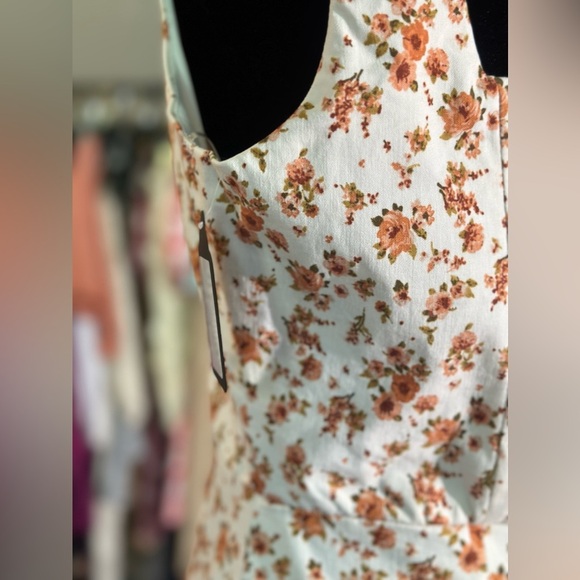 Altar’d State White Floral Dress - Picture 5 of 6